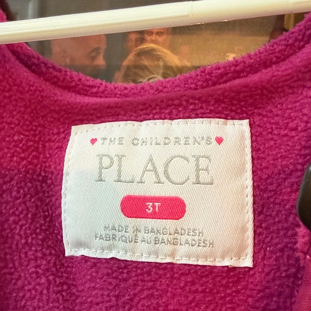The Children's Place Fuchsia Pink snowsuit- 3T